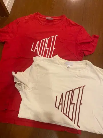 LACOSTE 라코스테 티셔츠 2장 세트