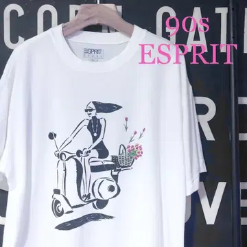 90s 에스프리 ESPRIT 아트 T셔츠 빈티지 구제 의류