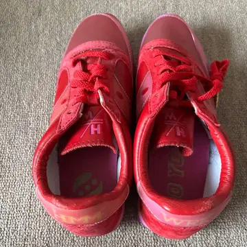 Saucony Jazz Court RFG 스니커즈 레드 핑크