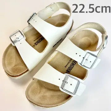 버켄스탁 샌들 미라노 화이트 35 22.5cm