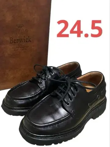 Berwick 버윅 U팁 5390 슈즈 블랙 5.5