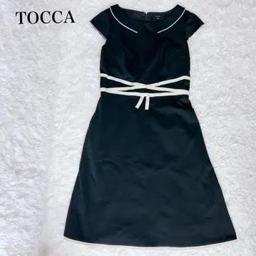 TOCCA 토카 원피스 A라인 블랙 6 XL