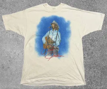 90s 빈티지 Alan Jackson T셔츠 XL 상당 빅 사이즈