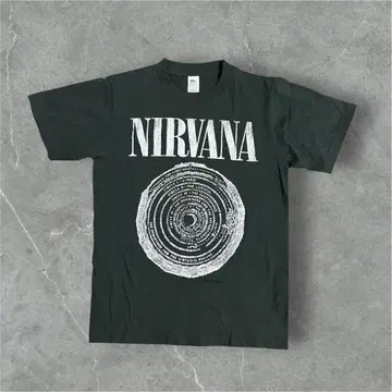 NIRVANA 닐바나 티셔츠 M 새상품급 워시드 가공