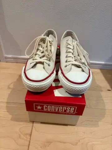 컨버스 올스타 J OX 일본제 화이트 23.5cm
