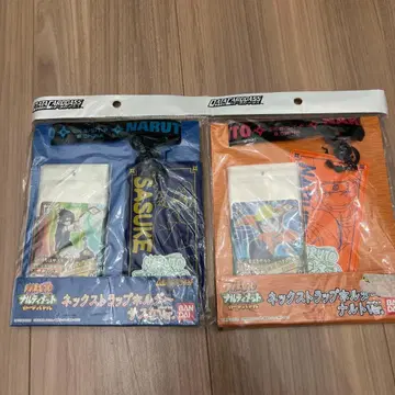 NARUTO 넥스트랩 홀더 나루토 사스케 2종 세트