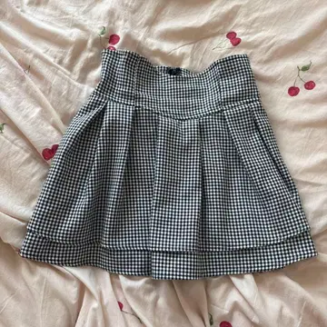 미셸 마카롱 깅엄 체크 M