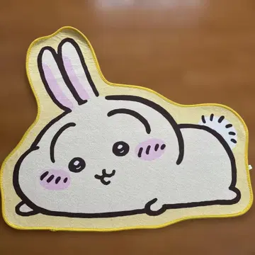토끼 늘어놓는 러그 매트