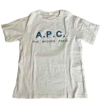 아페쎄 A.P.C. 로고 티셔츠 [ 새상품급 미사용에 가까움 ] S