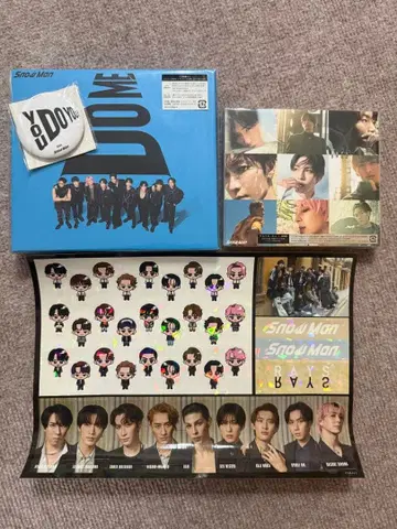 Snow Man CD 세트 초회반 A RAYS 일반ver 외