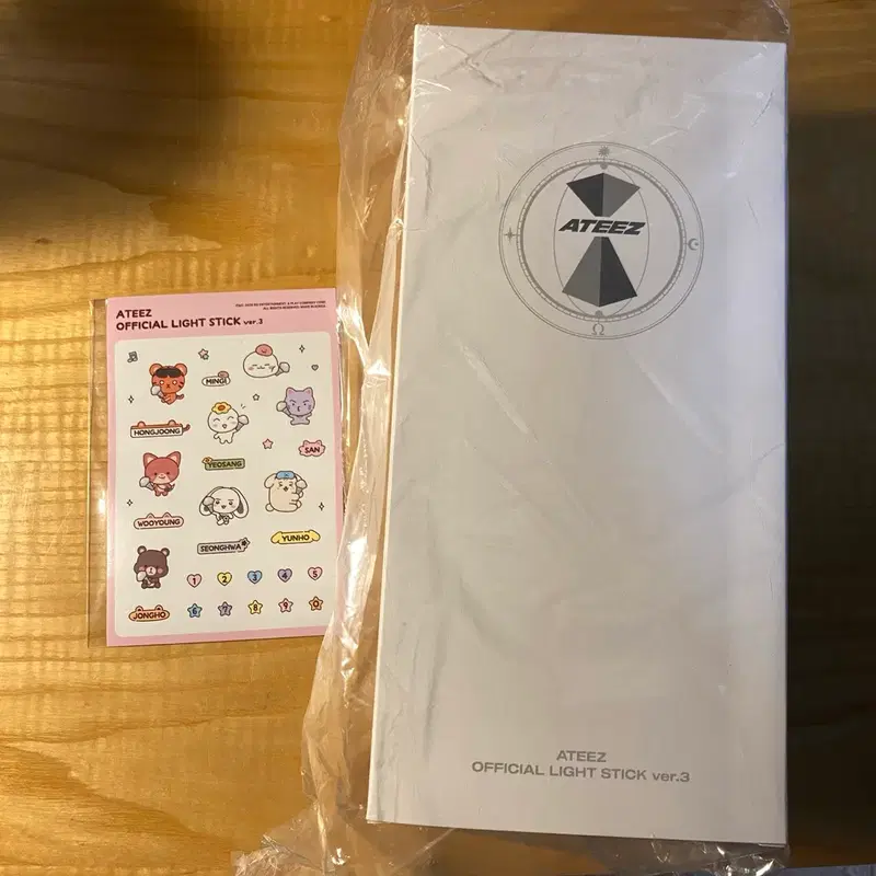 에이티즈 응원봉 ver.3 ATEEZ LIGHT STICK 라이티니3