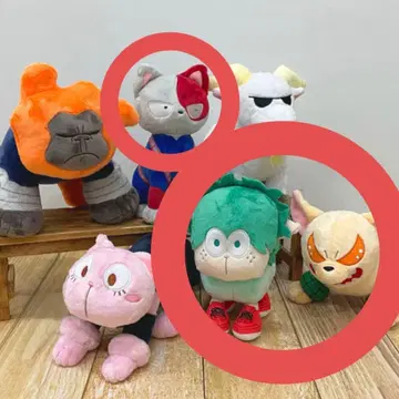히로아카 MHAnimals 미도리야 바쿠고 토도로키 봉제 인형