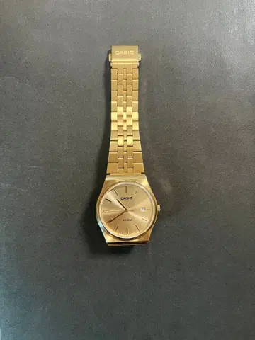 CASIO MTP-B145G-9AVDF 골드 손목시계 본체