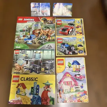 LEGO 설명서 묶음 판매 쥬라기 월드 등 가격 협의 가능