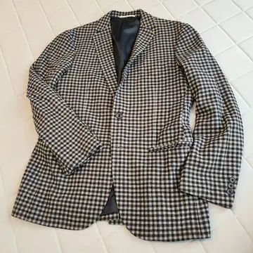 GREEN LABEL RELAXING 테일러드 자켓 체크 L