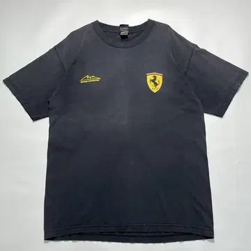 90s 페라리 슈마허 USA제 빈티지 T 숯 블랙 L 8723B
