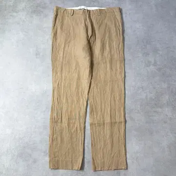 J.CREW W32 린넨 슬랙스 구제 의류 00s 베이지 21536