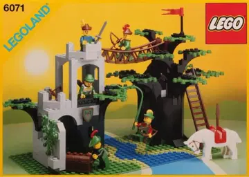 LEGO 6071 숲의 낚시 다리 레고