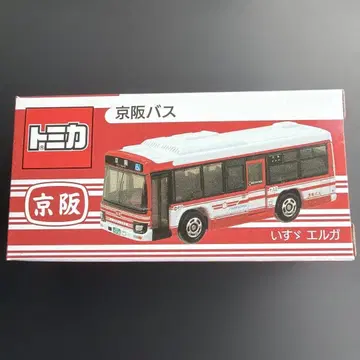 새상품 특주 토미카 케이한 버스 이스즈 엘가 클리어 케이스 포함