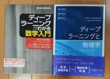 [딥러닝을 알기 위한 수학 입문] [딥러닝과 물리학] 2권 세트