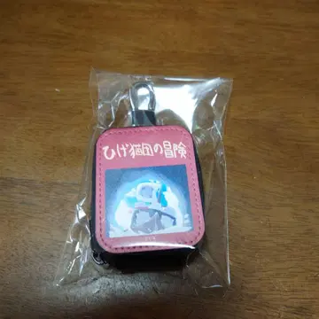 사마포케 쿠지마 카모메 히게네코단 이어폰 파우치