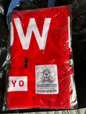 동방신기 LIVE TOUR 2018 TOMORROW 타월