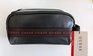 게스 GUESS 트래블 키트 클러치 파우치 블랙 세컨드 백