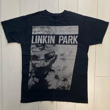 2012년 LINKIN PARK 블랙 밴딩 vintage T 셔츠