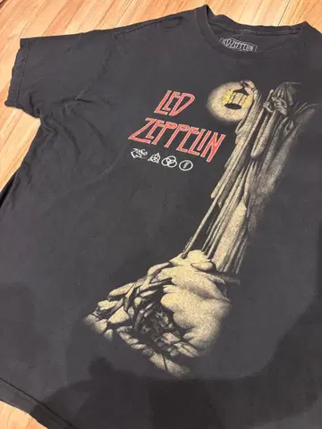 Led Zeppelin 레드 제플린 락T 밴딩T