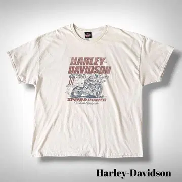 아이티 제 [ Harley-Davidson ] 딜러 프린트 T셔츠 3XL