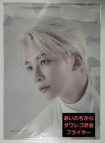 세븐틴 타워 레코드 시부야 플라이어 정한