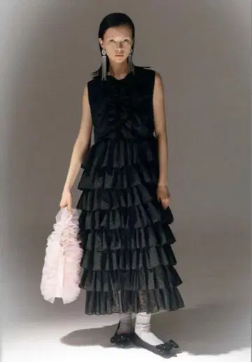 Bibiy SARA RUFFLED MIDI DRESS
