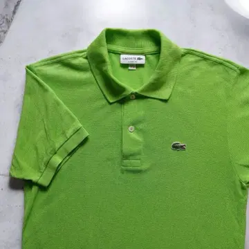 라코스테 LACOSTE 반팔 피케 셔츠 그린 계열/FR 2