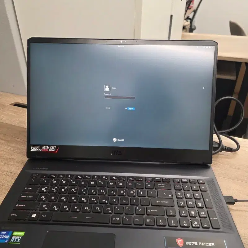 MSI GE76 Raider 11UG 게이밍 노트북
