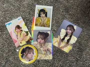 CUTIESTREET 후루사와 리사 폴라로이드 캔뱃지 브로마이드