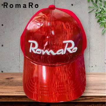 [ 새상품급 ] RomaRo 로마로 골프 캡 레드