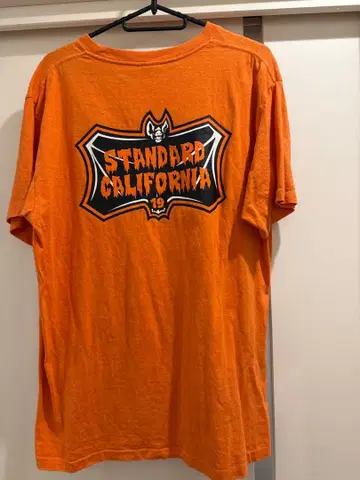 Standard California T셔츠 오렌지 L