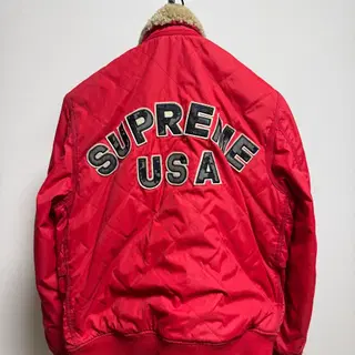 Supreme Quilted Nylon Tanker Jacket M | 브랜드 중고거래 플랫폼