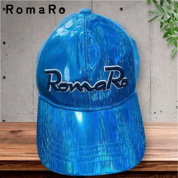 [새상품급] RomaRo 로마로 골프 캡 블루
