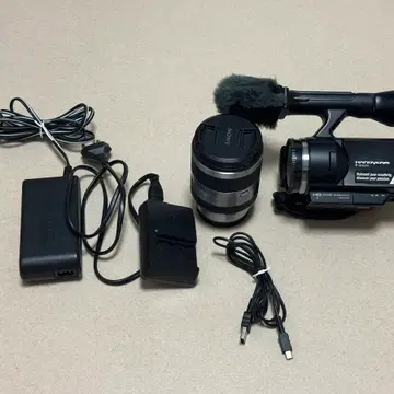 소니 NEX-VG10 렌즈교환식 캠코더 + sel18200 | 브랜드 중고거래