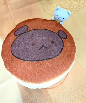 [판매 종료품!] 시로쿠마의 핫케이크 쿠션 봉제 인형
