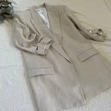 새상품급 ZARA 베이지 테일러드 자켓
