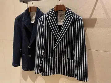 새상품급 Brilla per il gusto 더블 브레스트 니트 자켓