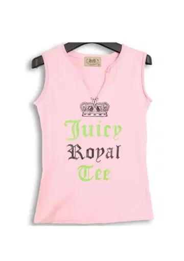 JUICY COUTURE 쥬시 꾸뛰르 핑크 로고 탱크탑 새상품급