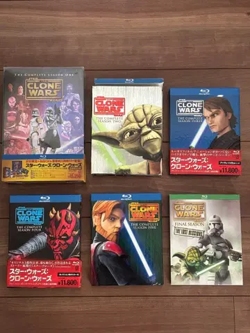 STARWARS 클론 워 1~6 Blu-ray 컴플리트 세트