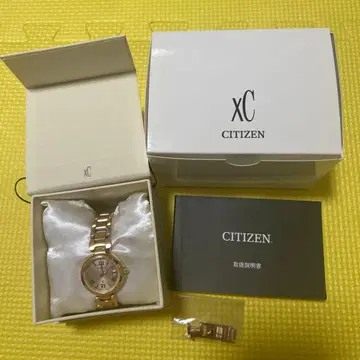 CITIZEN xC 손목시계 핑크 골드