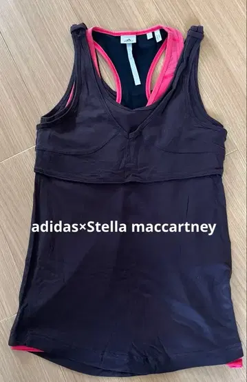adidas x Stella maccartney 콜라보 탱크탑 2장 세트