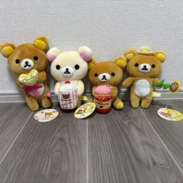 리락쿠마 코리락쿠마 봉제 인형 4세트