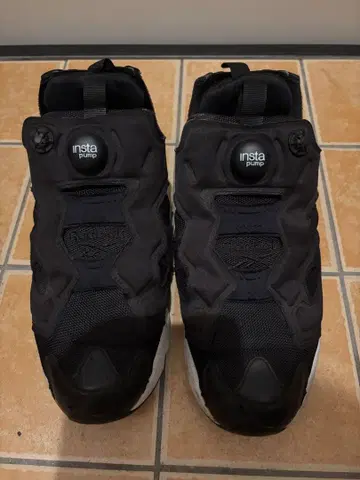 Reebok InstaPump Fury Black White