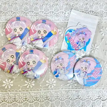 푸니루는 귀여운 슬라임 묶음 판매 캔뱃지 아크링 키링